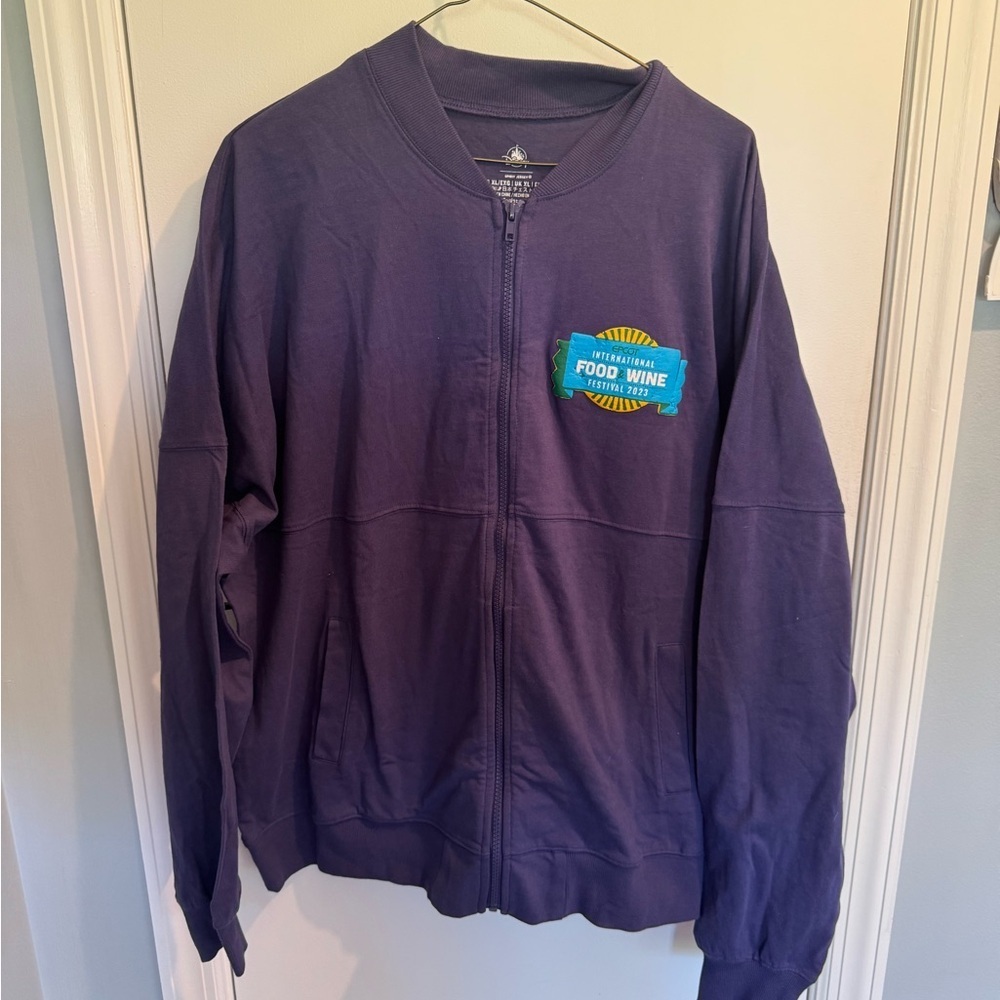 Disney Zipup Spirit Jersey, 2023 Food & Wine, XL